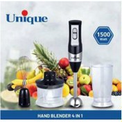 تصویر گوشت کوب ۴کاره یونیک اصلی مدل:۷۰۴۹ HAND BLENDER 4IN1 Model:7049