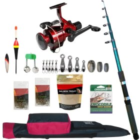 تصویر ست لوازم ماهیگیری کد ۲۱ مهفیشر 