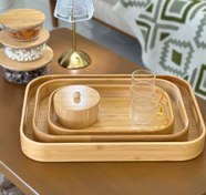 تصویر سینی پذیرایی بامبو مدل ۷۰۴-۹۵۴-۷۰۵ 