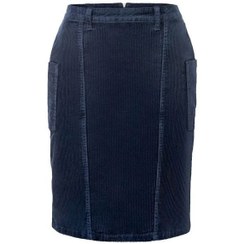 تصویر دامن مخمل کبریتی کوتاه ، برند اسمارا ، اورجینال آلمان ، بارکد آنلاین 