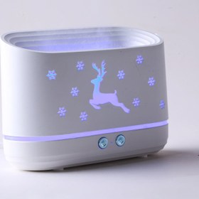 تصویر بخور سرد طرح شعله و گوزن aromatherapy humidifier