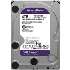 تصویر حافظه اچ دی دی اینترنال وسترن دیجیتال مدل بنفش ظرفیت 4 ترابایت Western Digital Purple 4TB Internal HDD