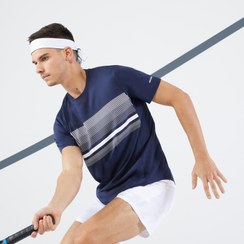 تصویر تی شرت تنیس مردانه آرتنگو Artengo TTS100 – سرمه ای Men's Tennis T-Shirt - White - TTS100