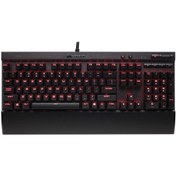 تصویر کیبورد با سیم کورسیر مدل K70 LUX RGB Mechanical K70 LUX RGB Mechanical-Cherry MX RGB Brown Gaming Keyboard