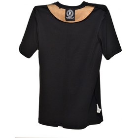 تصویر تیشرت چاپی مشکی 