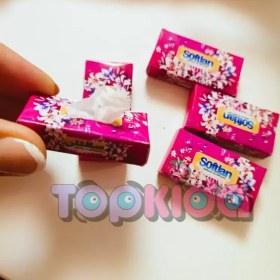 تصویر دستمال کاغذی باربی 