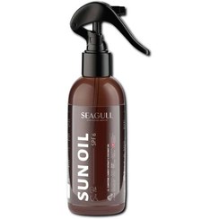 تصویر روغن برنزه کننده و ویتامینه سی گل مناسب انواع پوست ۲۵۰ میلی لیتر Seagull Sun Oil 250 ml