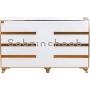 تصویر میز پیشخوان ساده کشودار 