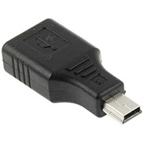 تصویر تبدیل Mini USB 5Pin (نری) به USB (مادگی) ا Mini USB (Male) to USB (Female) Mini USB (Male) to USB (Female)