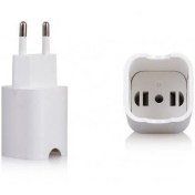 تصویر تبدیل 2 به 2 شارژر آیفون 