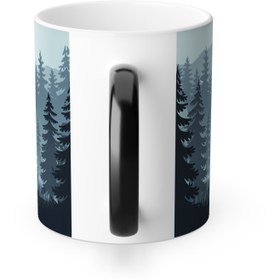تصویر ماگ حرارتی "جنگل مه‌آلود" کد: 2003 