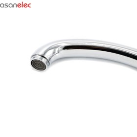 تصویر علم شیر ظرفشویی مدل کبری بلند استیل 