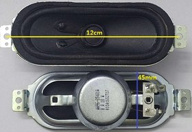 تصویر بلندگو – اسپیکر ۸ اهم ۱۰ وات بیضی 
