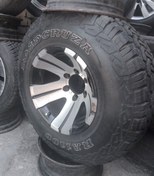 تصویر رینگ و لاستیک استوک رودکروزا سایز 31/10.50R15LT پاترول 