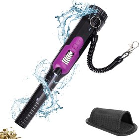 تصویر MAKINGTEC LED Display Fully Waterproof Metal Detector 3 Modes Handheld Pin Pointer Metal Detector IP68 Full-Waterproof Underwater to 50ft/15m Treasure Hunting Tool for Adults and Kids - ارسال 15 الی 20 روز کاری 