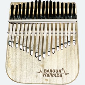 تصویر کالیمبا باروک طرح نقش چوب 