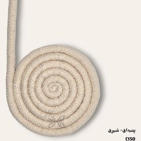 تصویر قیطان پنبه‌ای شیری هورساز کد C150 