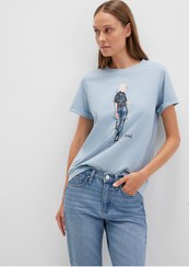 تصویر تیشرت زنانه آبی ماوی | 1610222 Mavi 