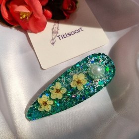 تصویر گلسر با گل طبیعی 