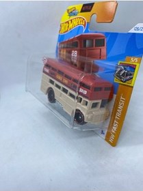 تصویر ماشین اسباب بازی ترابل دکر اتوبوس از ترکیه HOT WHEELS 