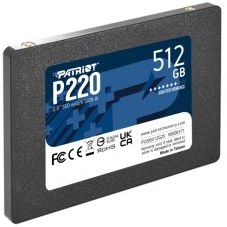 تصویر حافظه SSD اینترنال پاتریوت مدل P220 ظرفیت 512 گیگابایت Patriot P220 512GB SSD Internal Hard Drive