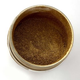 تصویر رنگ پودری طلایی 10 گرم Dr,Gusto 