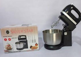 تصویر همزن کاسه دار اورجینال سیلور استار بدنه استیل مدلAYP-997 AYP-997Silver Star mixer model AYP-997