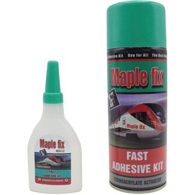 تصویر چسب 123 مپل فیکس maple fix 400 ml 