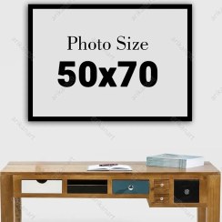 تصویر قاب عکس ساده سایز ۷۰×۵۰ 