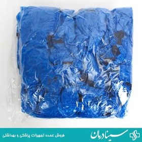 تصویر کاور کفش یکبار مصرف بسته 200 عددی پاپوش نایلونی کش دار روکش کفش روکش پنجه فروشگاه درمان شاپ وسایل درمانی طبی 402234 