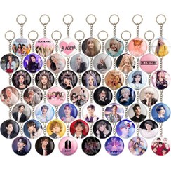 تصویر جاکلیدی خندالو طرح بی تی اس و بلک پینک 