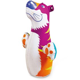 تصویر کیسه بوکس اینتکس مدل ببر Intex Tiger Inflatable Bop Bag Toy