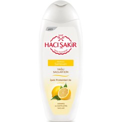 تصویر شامپو حاجی شاکر Haci Sakir با عصاره لیمو حجم 500 میل Haci Sakir Yagli Saclar Icin Limon Besleyici Sampuan 500ml