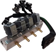 تصویر ریل سوخت کروز پلاس مناسب پژو ۴۰۵ دوگانه سوز کد CR39020501 