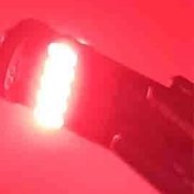 تصویر لامپ چراغ کوچک لنزو ۱۵ تایی قرمز 