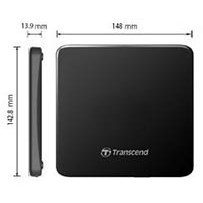 تصویر DVD Writer External Transcend TS8X DVDS-K دی‌وی‌دی رایتر اکسترنال ترنسند 