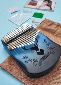 تصویر کالیمبا موکارین طرح گوزنی آبی 