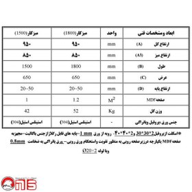 تصویر میز کار استیل 