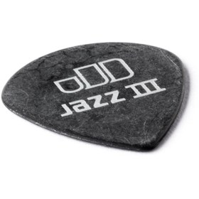 تصویر پیک گیتار Dunlop Tortex Pitch Black Jazz III Pick 1.35mm 