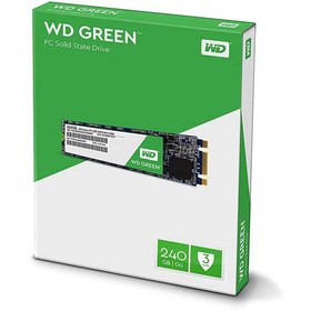 تصویر حافظه SSD وسترن دیجیتال مدل GREEN WDS240G1G0A ظرفیت 240 گیگابایت Western Digital GREEN WDS240G1G0A SSD Drive - 240GB