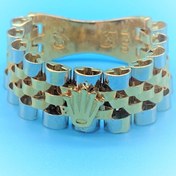 تصویر انگشتر رولکس 5 رج 