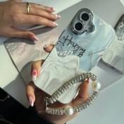 تصویر قاب happy ribbon همراه با آویز 