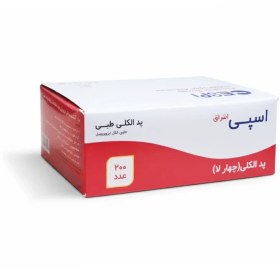 تصویر پد الکلی بسته 200 عددی 