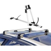 تصویر باربند دوچرخه خاکستری HYUNDAI I30 TOURER GD 2012 2016 TRX2 نوار سقفی و بسته حمل نقل Thunder 