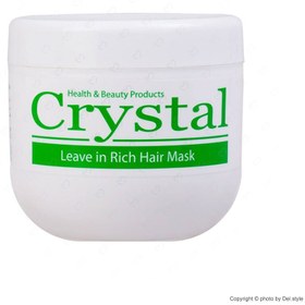 تصویر ماسک موی مغذی کریستال مدل بدون آبکشی ا Crystal Hair Leave In Rich Hair Mask500ml Crystal Hair Leave In Rich Hair Mask500ml