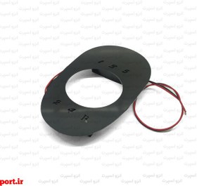 تصویر قاب دور دنده نورانی ال نود 