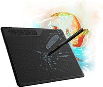 تصویر GAOMON S620 Drawing Tablet 6.5 x 4 Inch Graphics Tablet with 8192 Passive Pen 4 Customizable ExpressKeys for Digital Drawing &amp; OSU &amp; Online Teaching-for Mac Windows Android OS 