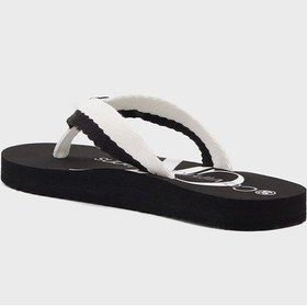 تصویر دمپایی اسلاید کودک برند calvin klein jeans Kids Slip On Flip Flop