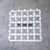 تصویر شانه تخم بوقلمون مخصوص دستگاه جوجه‌کشی – مدل پلاستیکی مقاوم Turkey Egg Incubator Tray – Durable Plastic Setter Tray