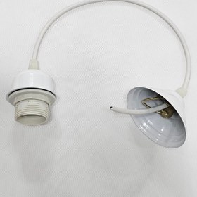 تصویر سرپیچ آویز لوستر - مشکی 